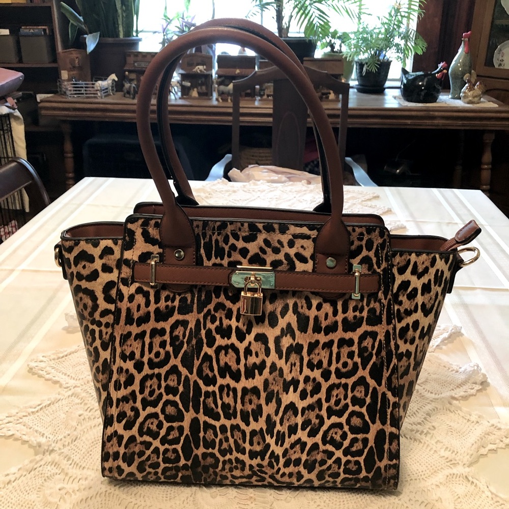 Leopard (new) Non-Brand, handbag
